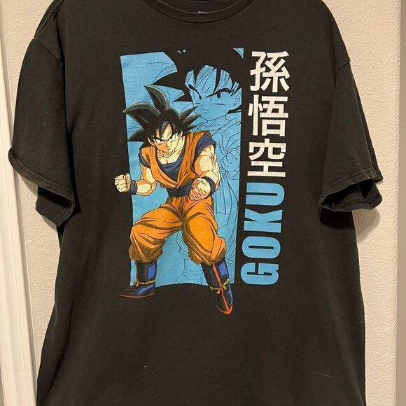 Dragonball Z Other - Dragon Ball Z Goku Men's Graphic T-Shirt Size XL Black